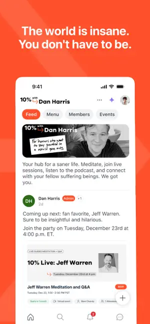 10% with Dan Harris screenshot 1