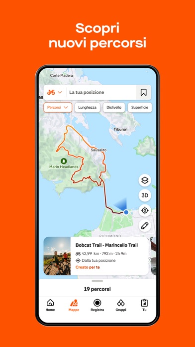 Strava: corri, pedala, cammina App Store preview screenshot 6