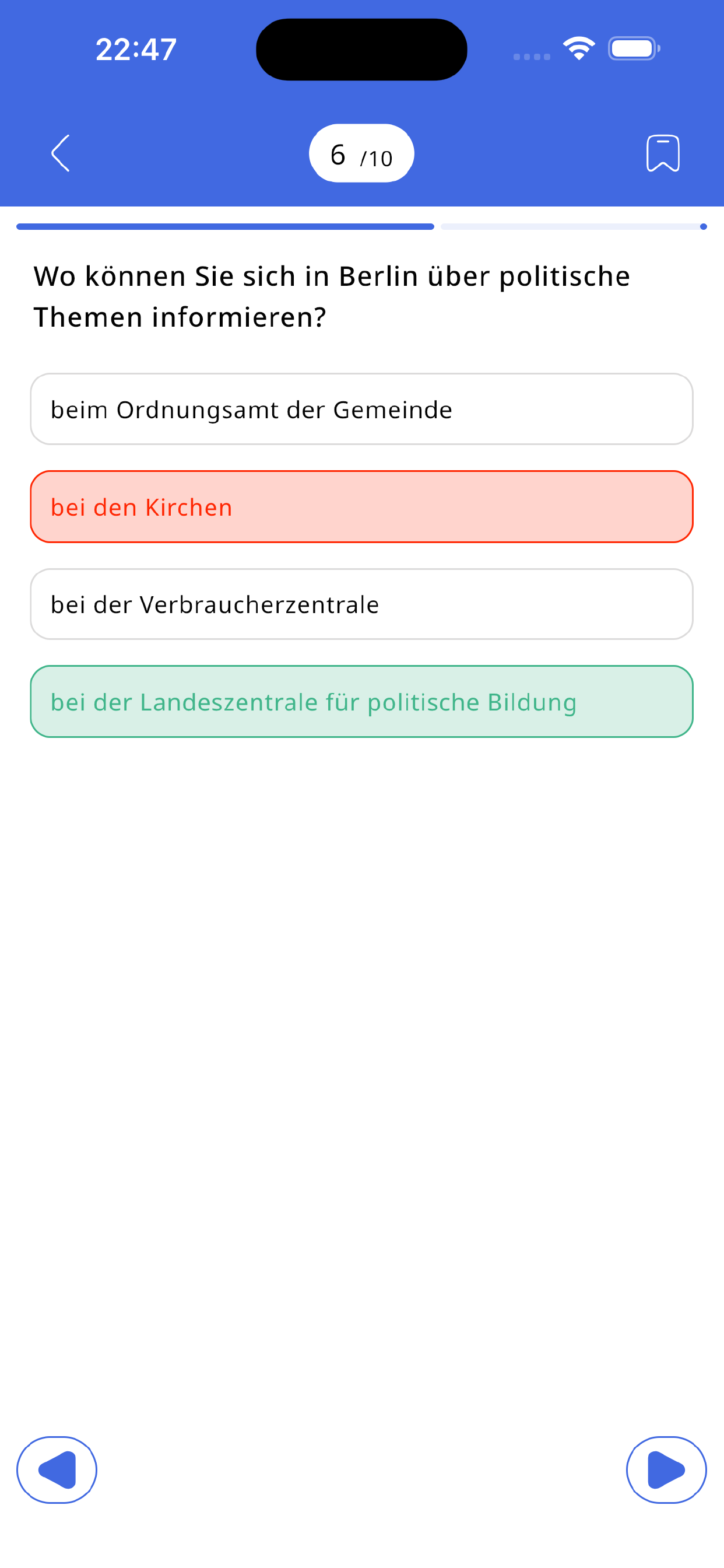 Einbürgerungstest App (2026)