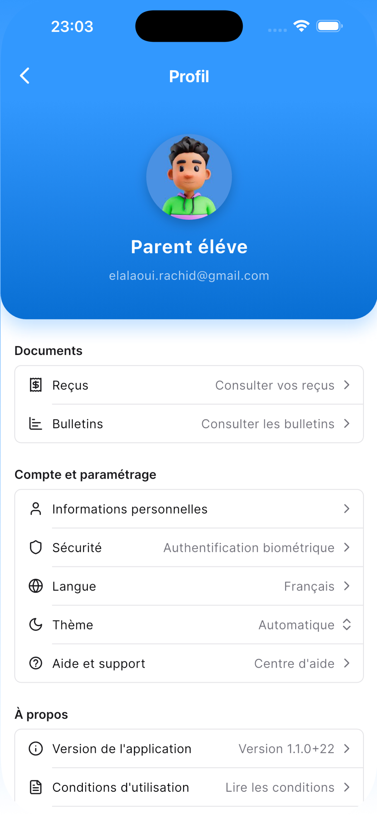 Schoolcloud screenshot 5