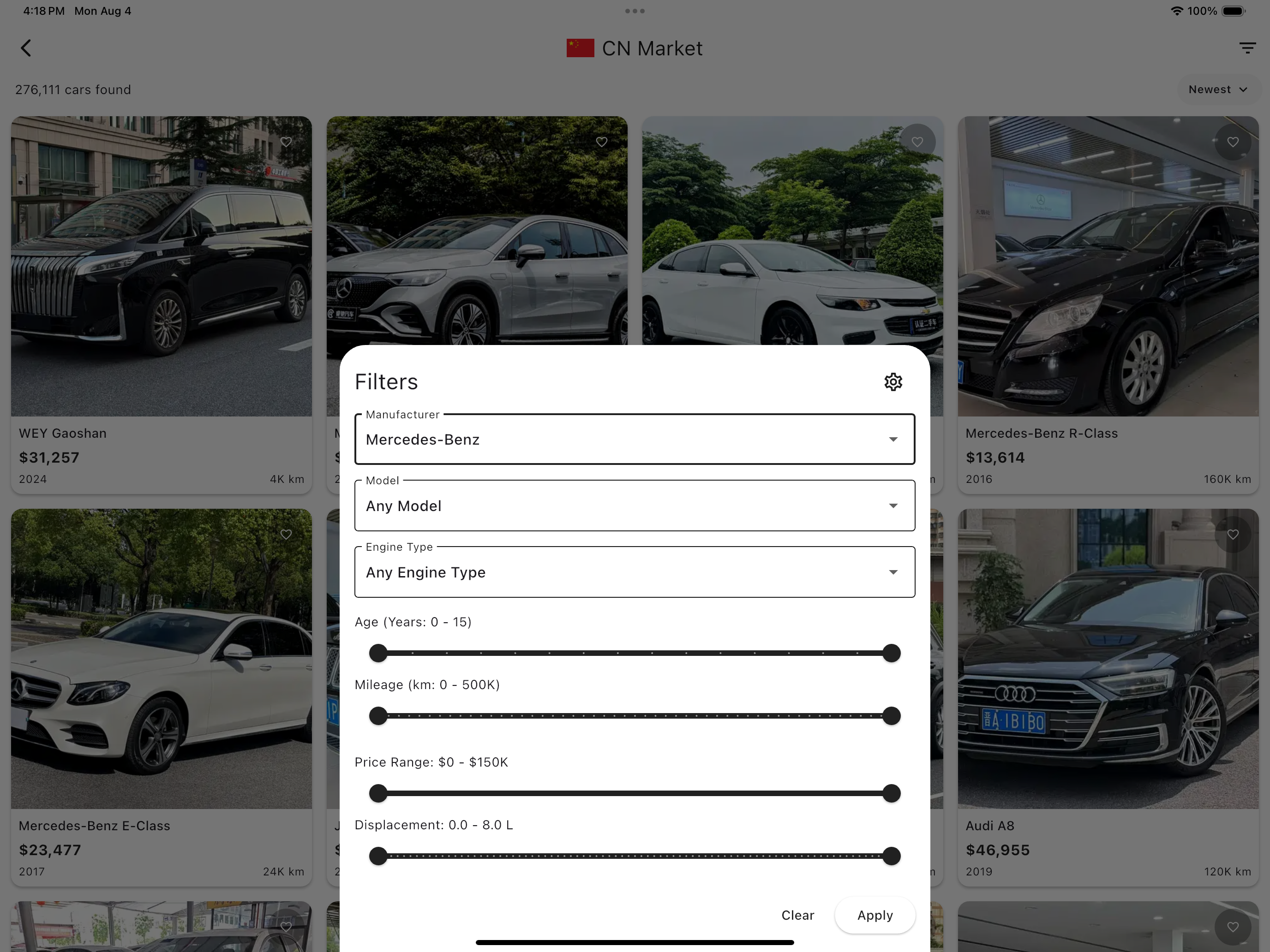 Global Car Search: Find & Buy screenshot 13
