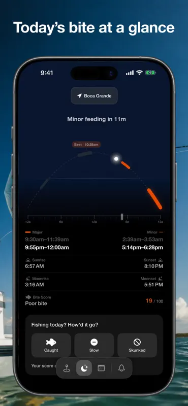 BiteTime – Best Fishing Times screenshot 3 of 7