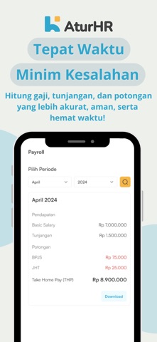 AturHR iPhone screenshot