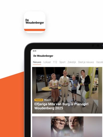 De Woudenberger iPad screenshot