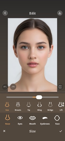 Body Tune - Face & Body Editor iPhone screenshot