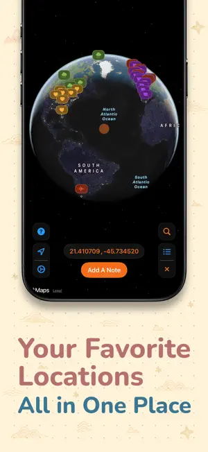 Pyxis: Travel Journal & Map screenshot 1