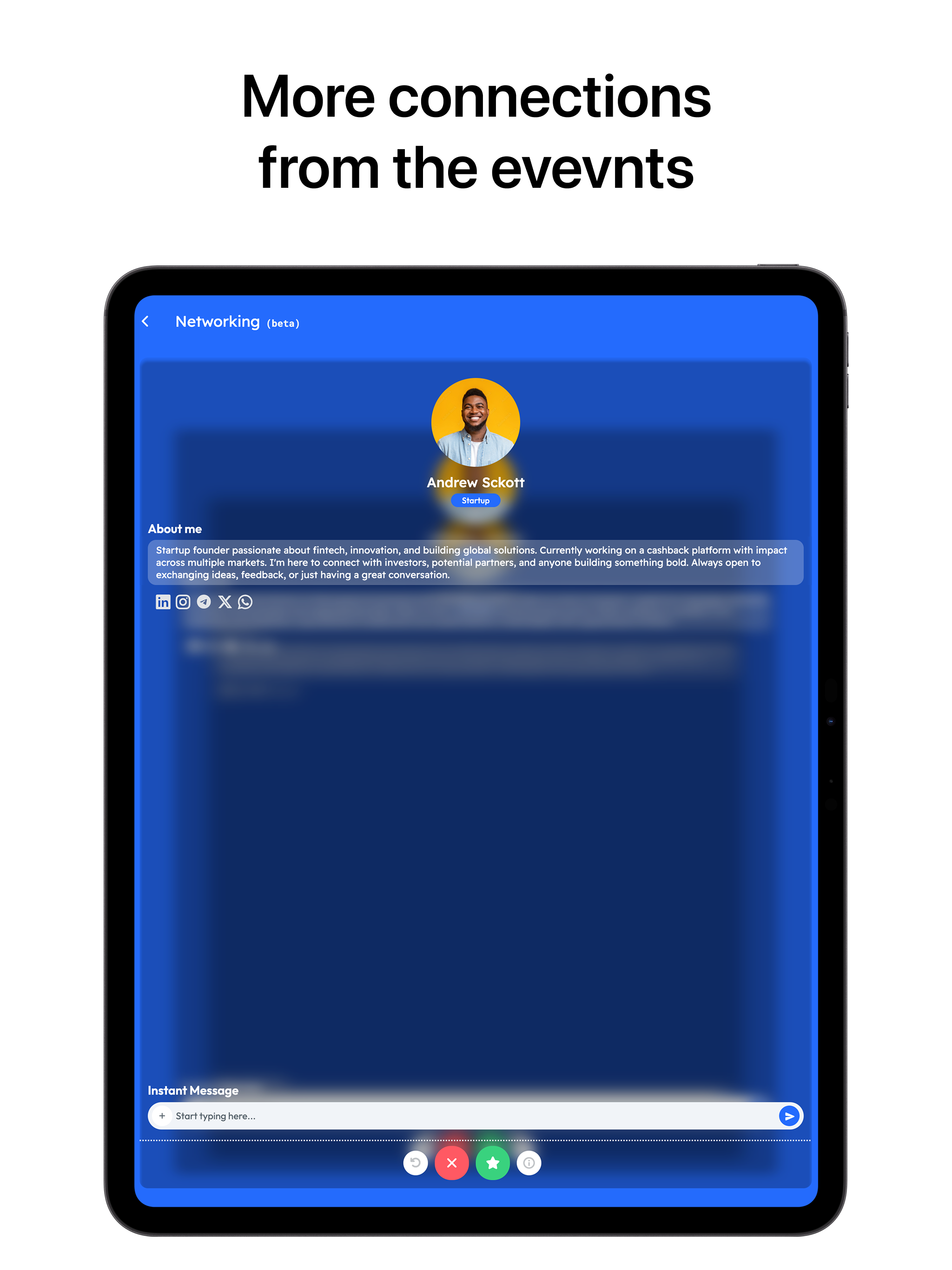 The Match: Networking events