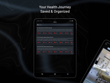 HealthyQuest Ai iPad screenshot