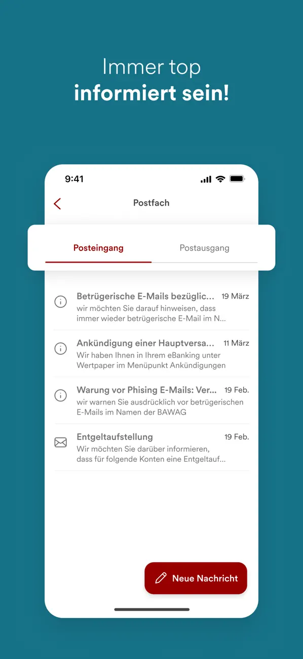 Screenshot #2 pour BAWAG Banking App
