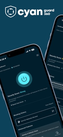 cyan Guard 360 screenshot