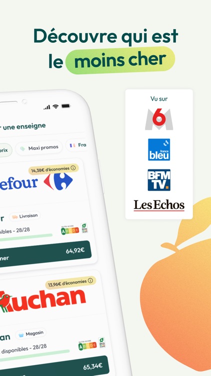 Comparateur prix supermarchés