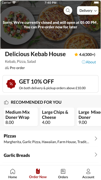 Delicious Kebab House Screenshot