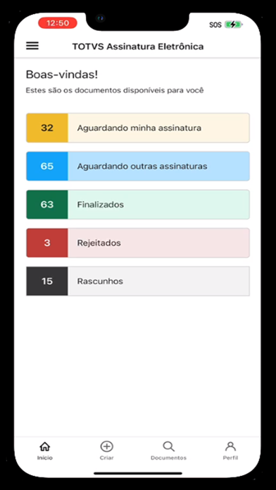 Minha Assinatura Eletrônica Screenshot