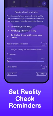 Lucid - Dream Journal iPhone screenshot