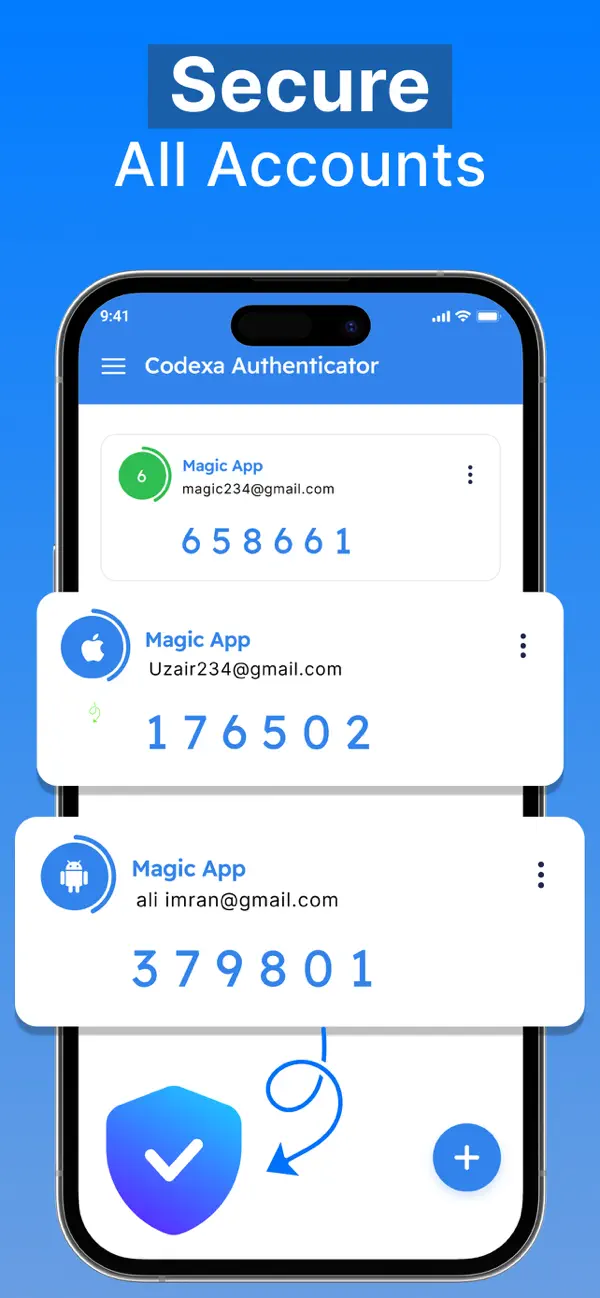 #2. Codexa: 2FA Authenticator App (iOS) Oleh: PulseByte Studios Inc.