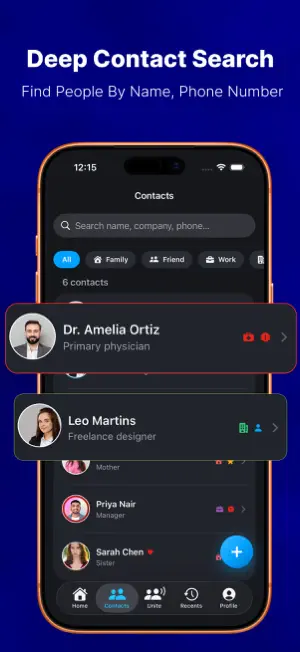 Contacts Unite screenshot 4