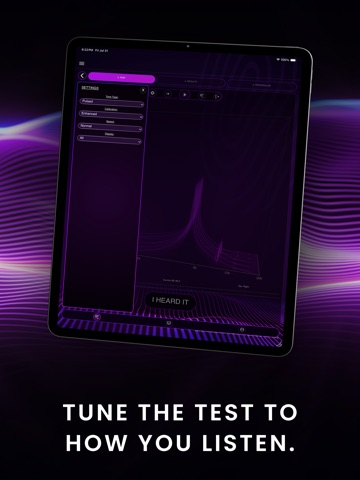 FullScale Hearing Test iPad screenshot