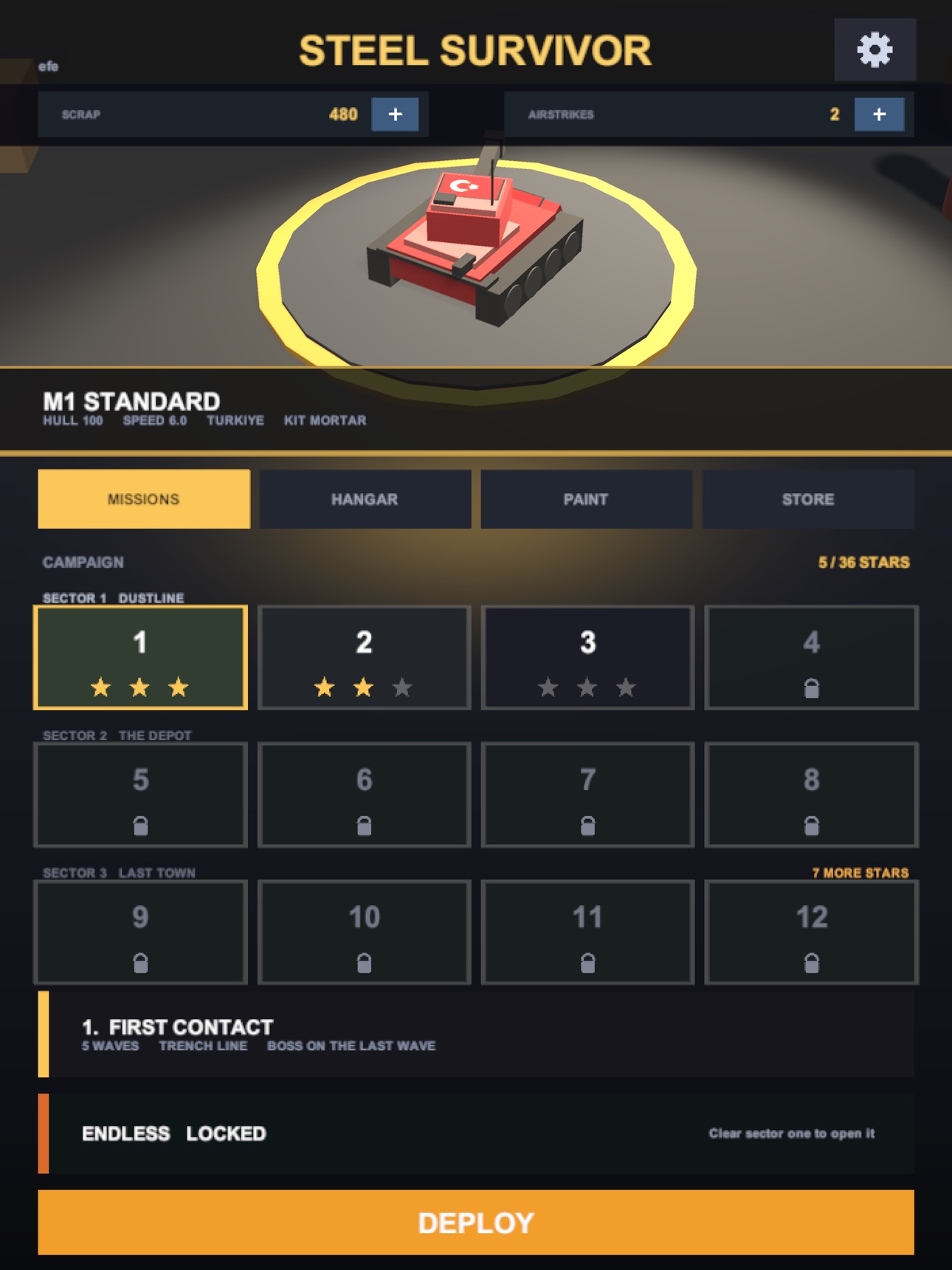 Screenshot 9 of Steel Survivor: Tank War