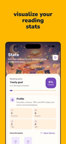 Pageward: Reading Journal AI iPhone screenshot