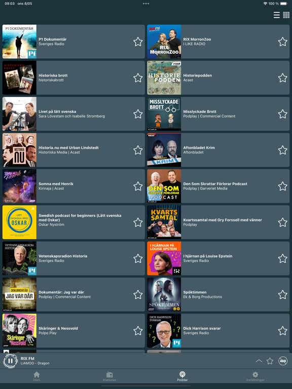 Screenshot #4 pour Radio Sverige FM / Webbradio