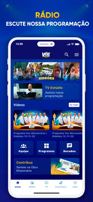 Rádio Voz Missionária screenshot 2