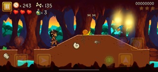 Super Tribe Boy: Dino Run iPhone screenshot