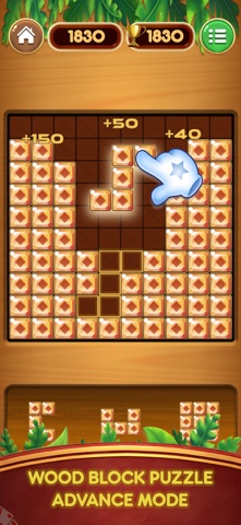 Block Puzzle Wood Blast 2026 iPhone screenshot