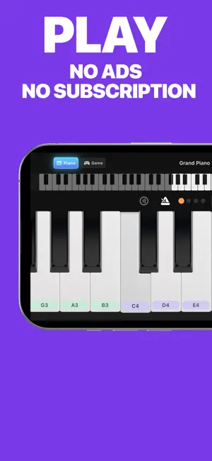 Tap Piano - Sing & Record screenshot 1