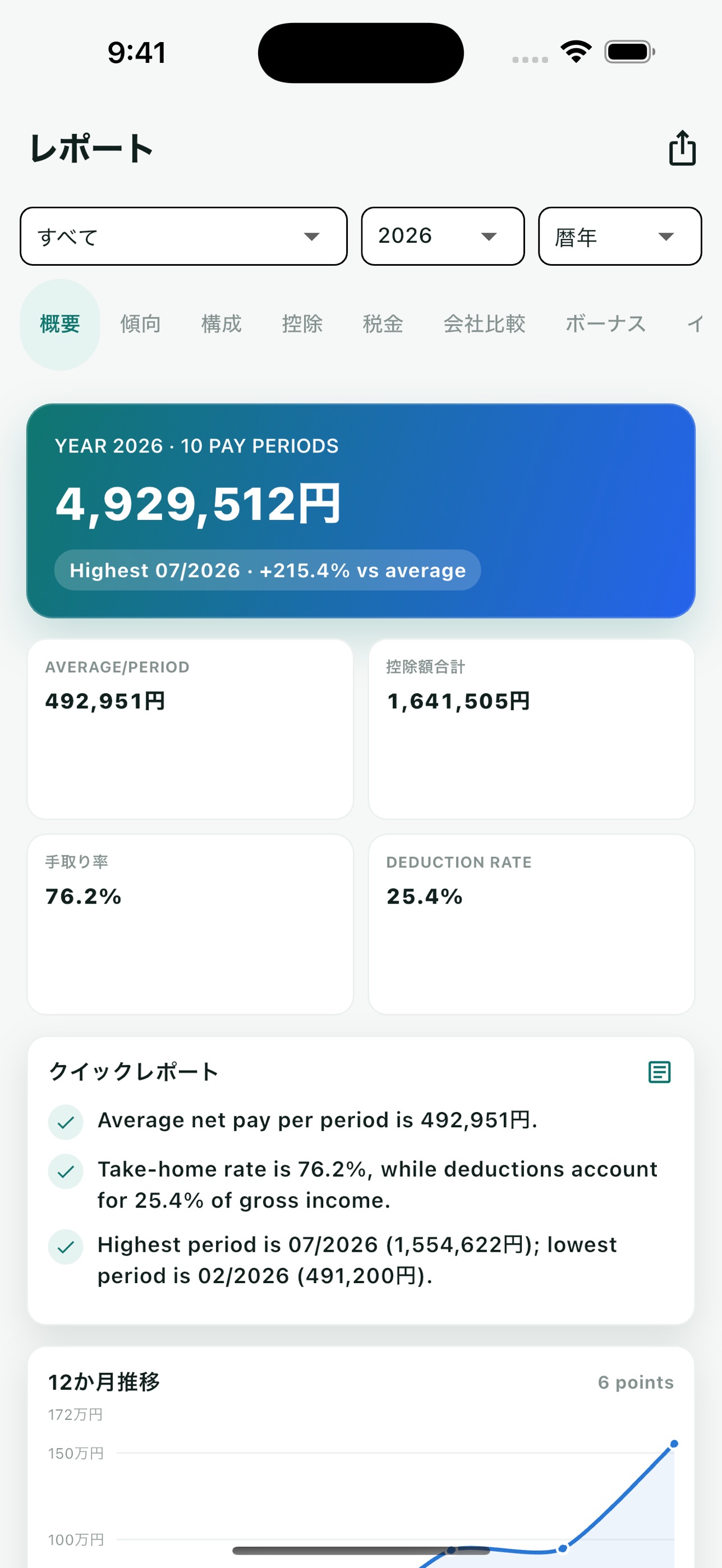 Screenshot 4 of Finora Salary