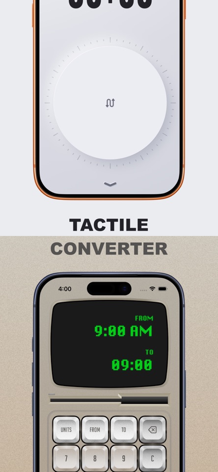Telly: Tactile Unit Converter screenshot 1
