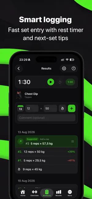 Gym Era: Workout Tracker screenshot 2