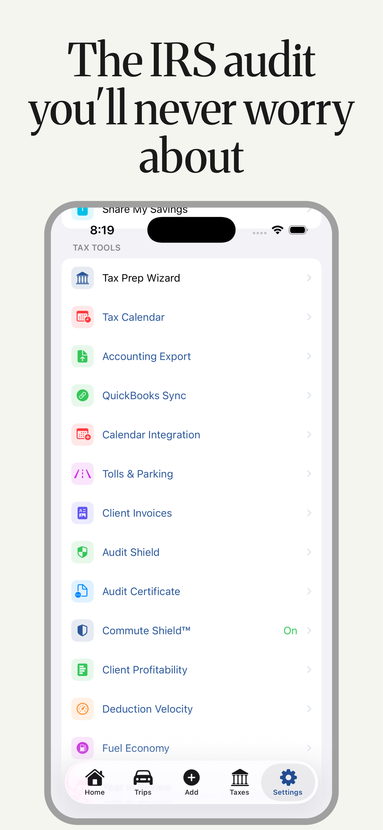 TaxMiles: Mileage Tracker