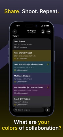 Cueboard - Creator Shot Lists Screenshot 6 of 6