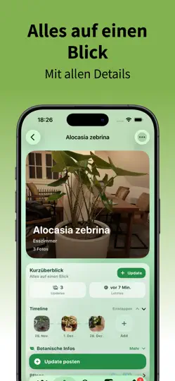 Screenshot von PlantMates - Pflanzen & Pflege auf dem iPhone 4