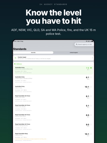 Beep Test & PACER Trainer iPad screenshot