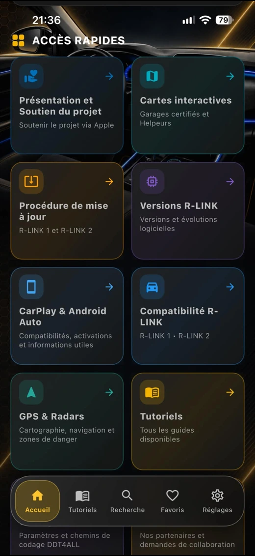 R-LINK+ : RENAULT R-LINK 2 & 1 screenshot 2