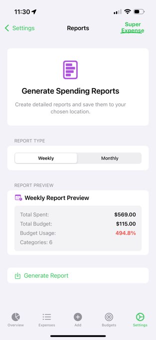 GreenExpenseTracker screenshot 5