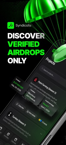Syndicate - Crypto Insights Screenshot 1 of 8
