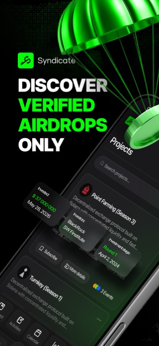 Syndicate - Crypto Insights Screenshot 1 of 8