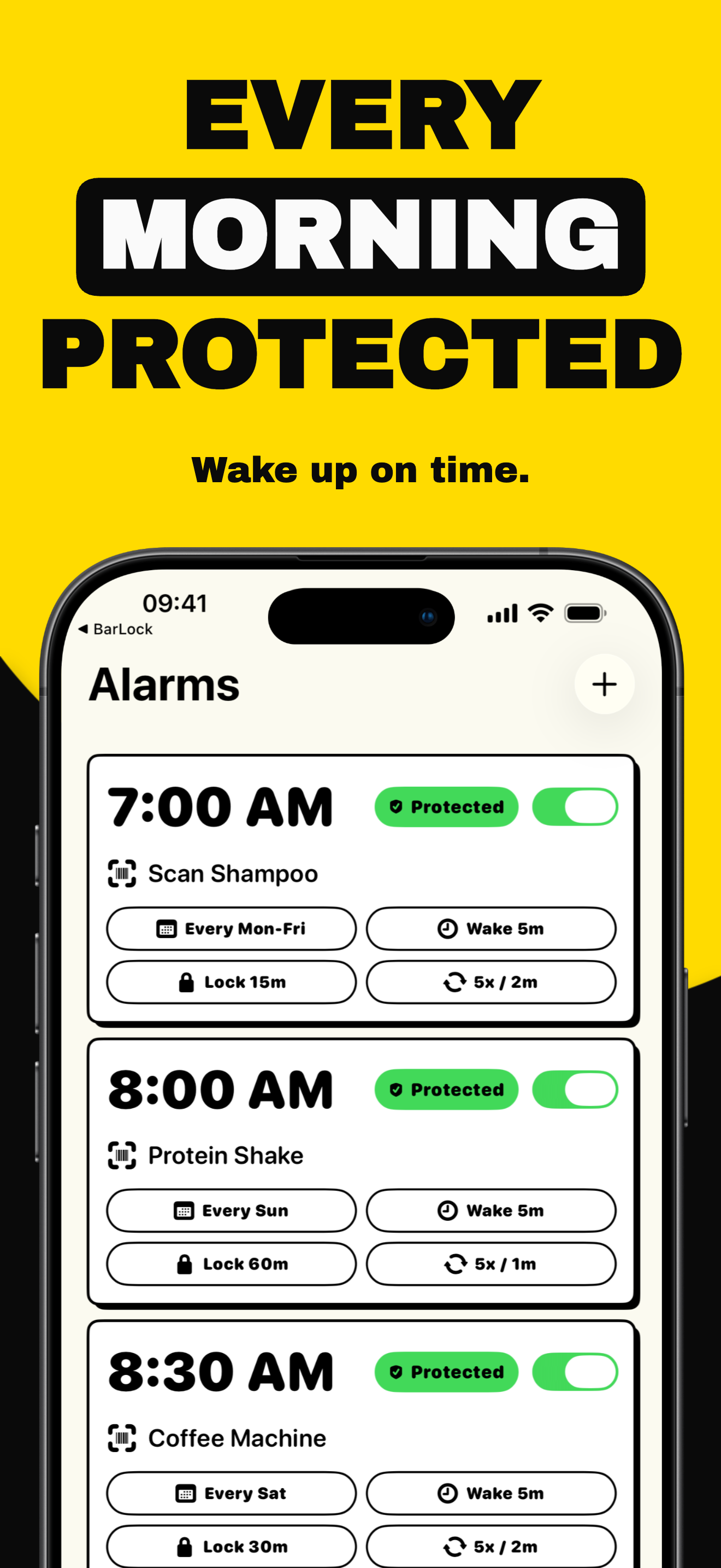 BarLock: Barcode Alarm screenshot 5