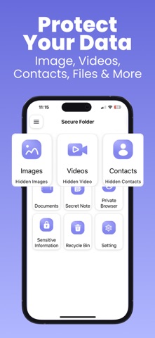 vCalc: Hidden & Secure Folder iPhone screenshot