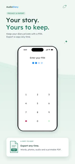 Audio Diary - AI voice journal screenshot 3