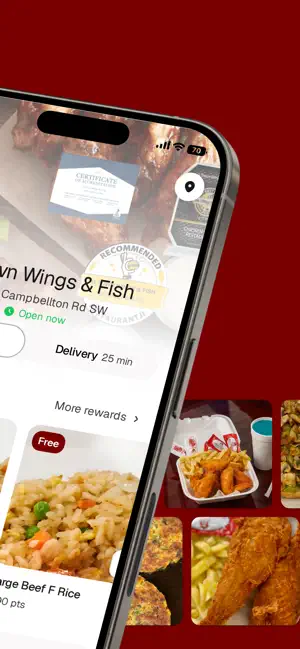 G Town Wings & Fish screenshot 2