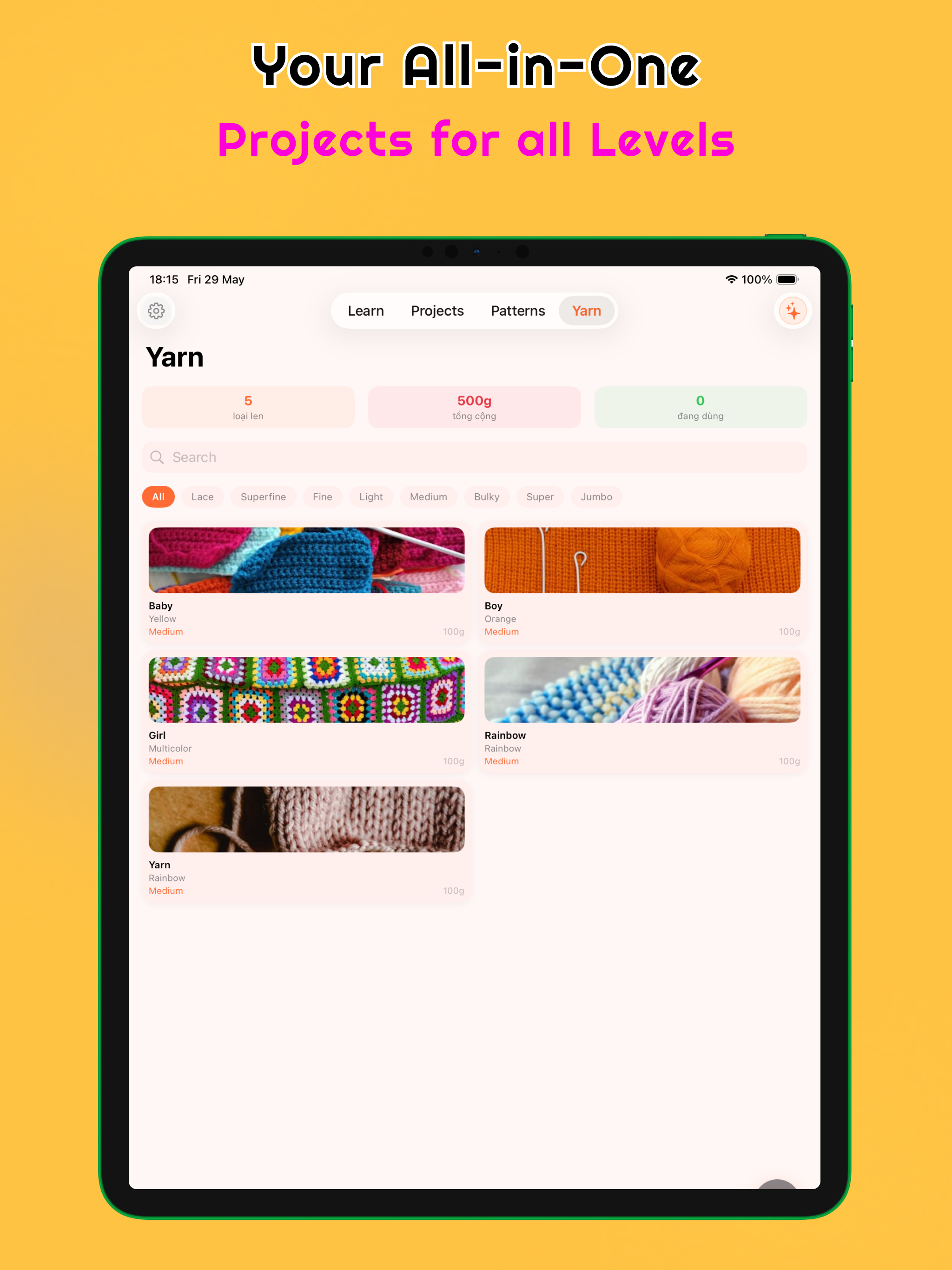 Crochet & Knitting: YarnFlow screenshot 9