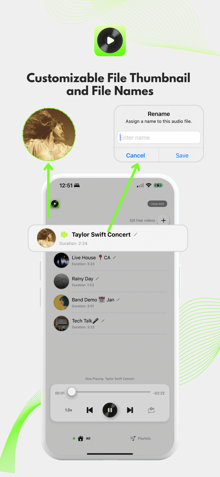 Vidyl: Video to MP3 & Player screenshot 5
