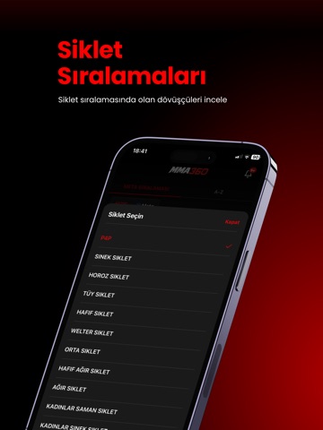 MMA360: Dövüş Haberleri iPad screenshot 5