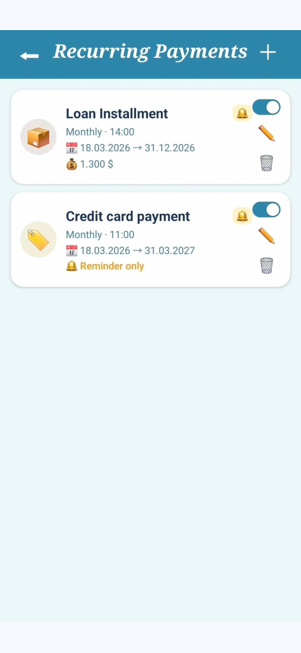 ClearBudget: Personal Finance