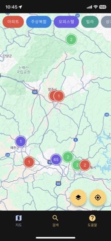 아파트경매지도 screenshot
