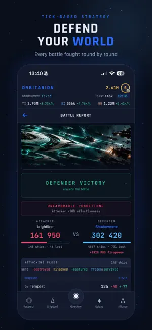 Orbitarion: Space Strategy MMO screenshot 2