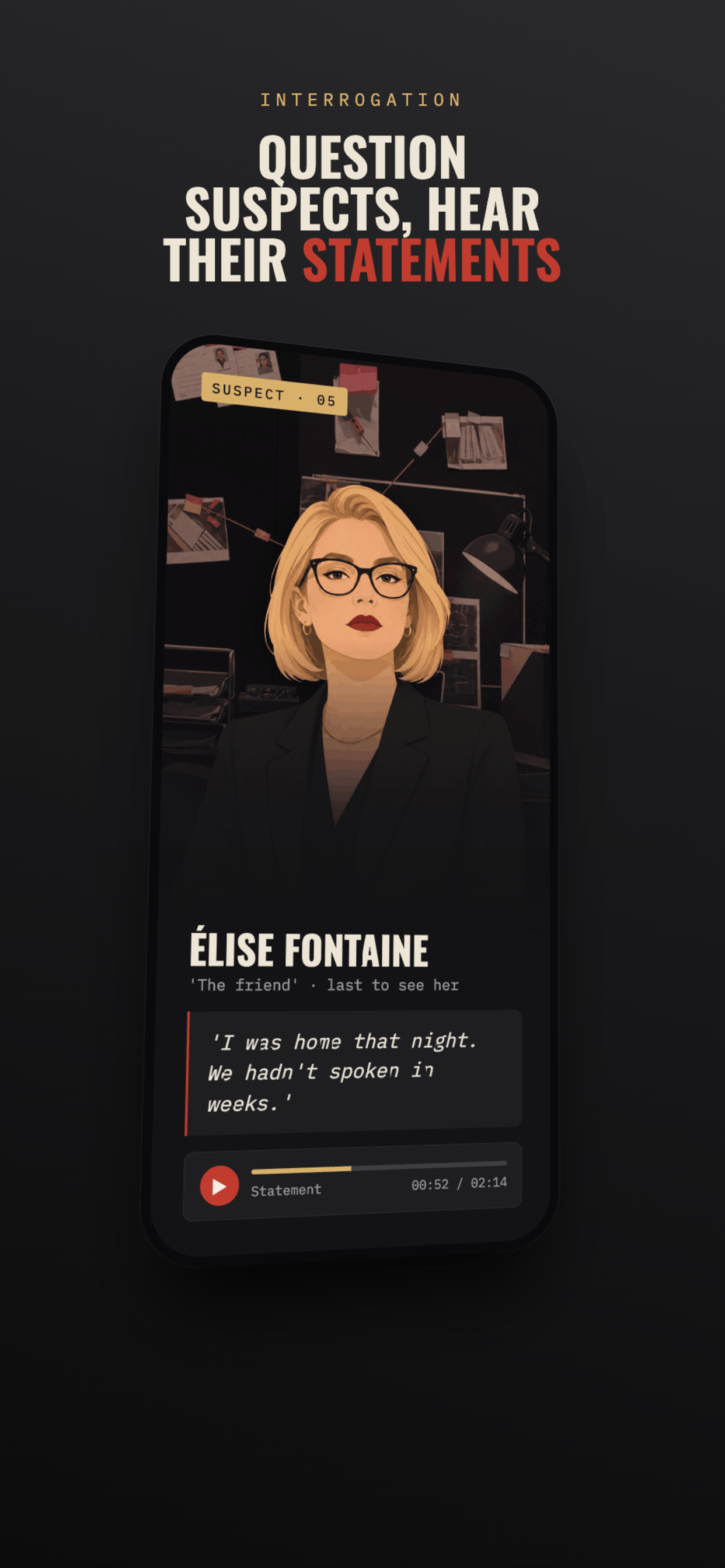 Spy Story  - Detective phone screenshot 4